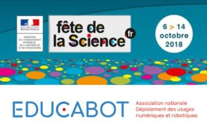 Educabot participe à la Fête de la science à la Villette